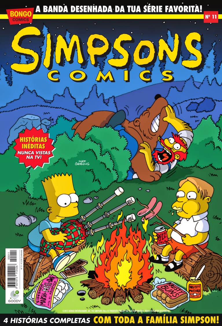 Notas Bed Filas Simpsons Comics